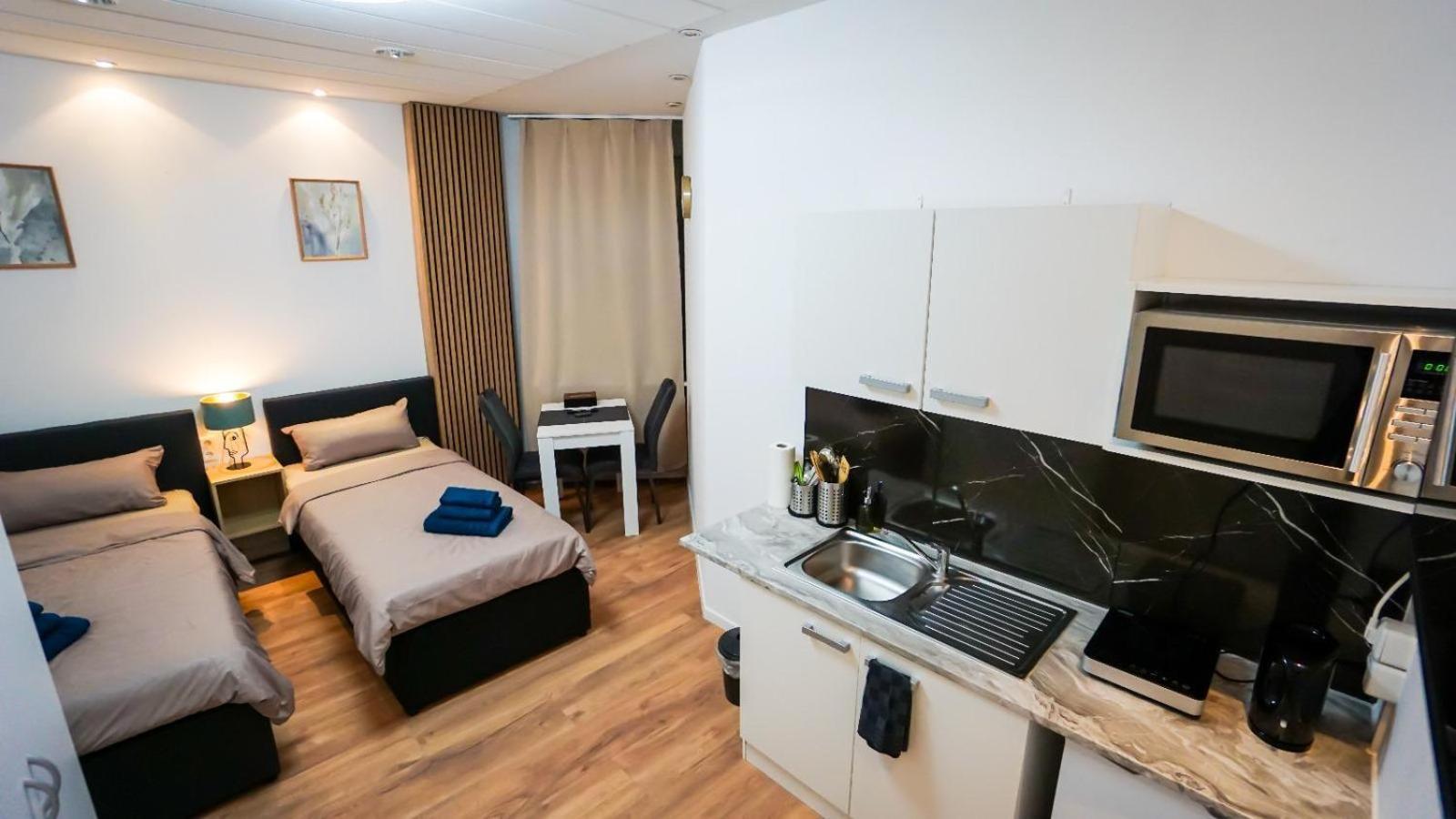 Glow Apartment Magdeburg Eksteriør bilde